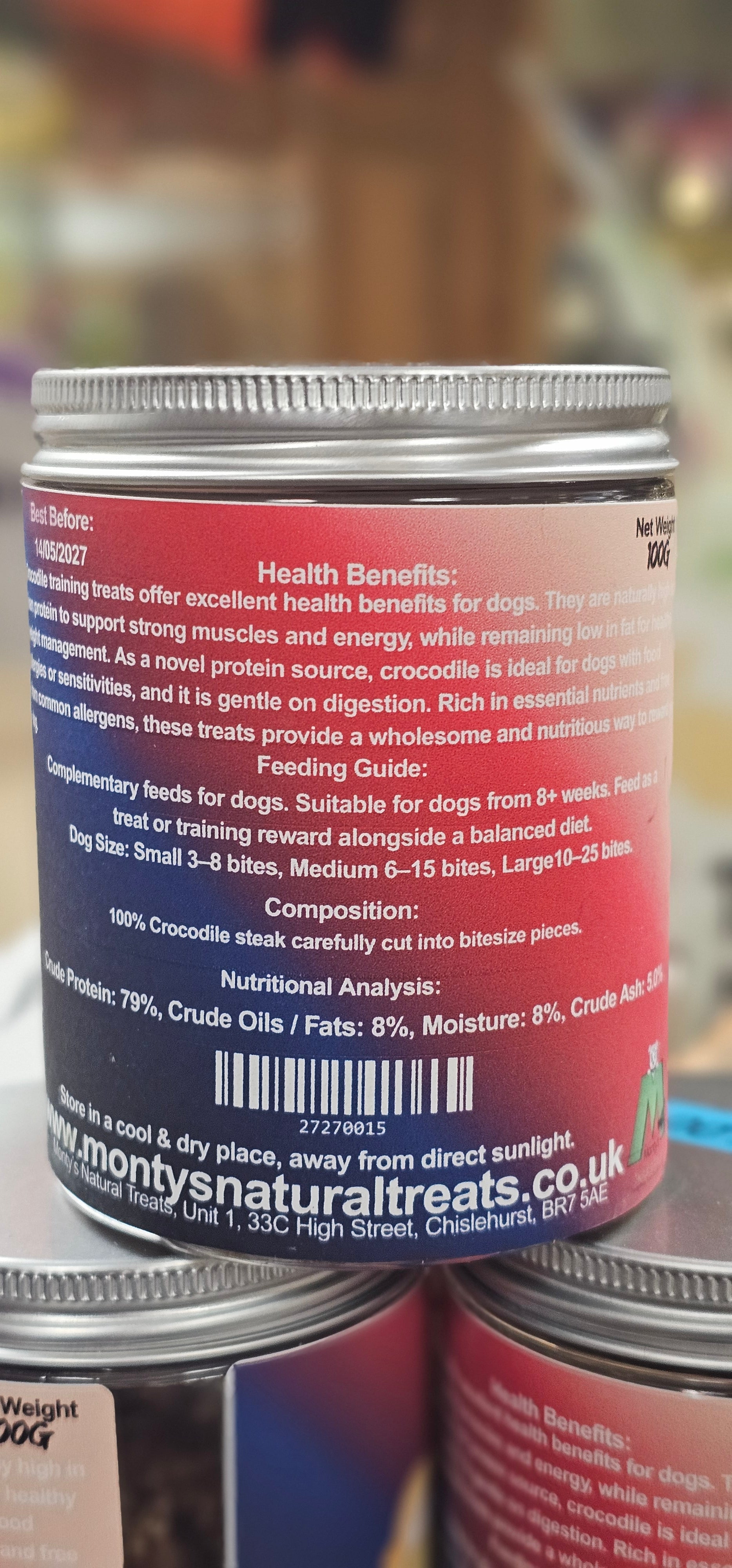 Luxury Crocodile Bites